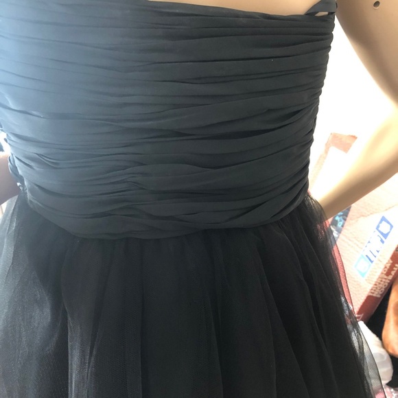 Colors Dress Black Strapless Embellished Party Social Night  Dress Size 10 Girls - Picture 10 of 12